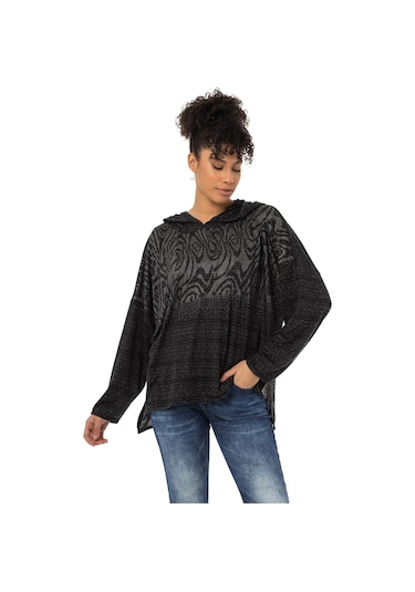 Wl356 Kadın Kapşonlu Sweatshirt 001