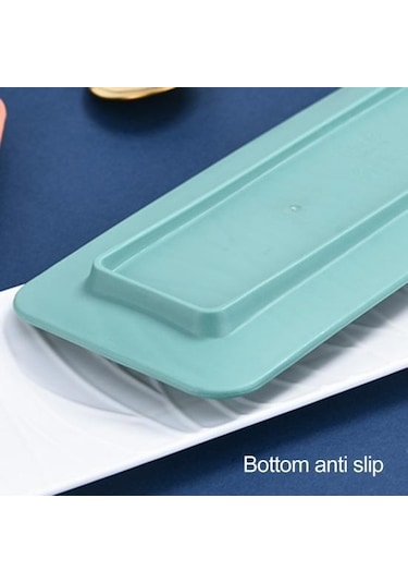 Siyah Ağaç Doku Yemek Tabağı Pratik Gıda Sınıfı Taklit Seramik Çay Aperatif Tepsisi Parti Organizasyonu Şekeri L