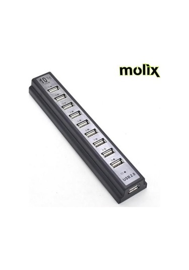 Molix 10 Port Usb 2.0 Usb Hub