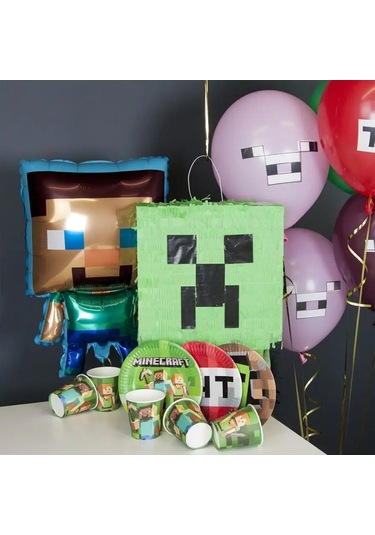 Davajdarit' Partiler İçin Minecraft Belirsiz Mutfak Eşyaları 151055273 100 adet