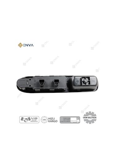 Peugeot 307 Sol Ön Dörtlü Cam Açma Kapatma Düğmesi Anahtarı 2001-