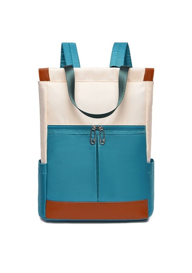 Oloey Kadın Sırt Çantası Su Geçirmez Oxford Kumaş El Sırt Çantası Yeşil