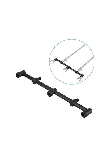 Novahub Hafif Paslanmaz Alüminyum Buzzer Bar - M3/8 Vida Uyumlu Balık Alarmı Ve Olta Başlığı İçin Mükemmel Yedek, Balık Tutma Ekipmanı