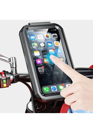 Wondernest M18l-qd Motosiklet/bisiklet Su Geçirmez Hızlı Açılır Telefon Tutacağı Std