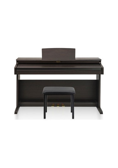 Jwin Sapphire Sdp-400 Çekiç Aksiyonlu 88 Tuşlu Dijital Piyano + Tabure - Gül Ağacı