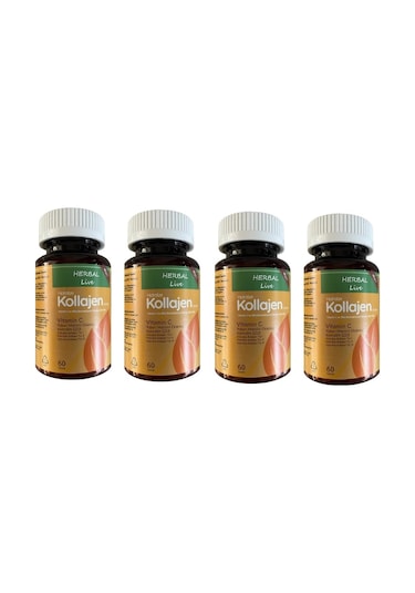 4 Kutu Multi Kolajen Tip 123 60 Tablet + Hyarulonik Asit