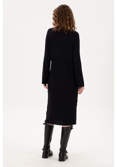 U.s. Polo Assn. Kadın Lacivert Elbise Triko 50297079-vr033 Lacivert