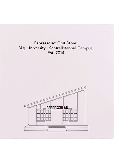 Espressolab 10. Yıl Özel Pin No:9 Rozet Çok Renkli