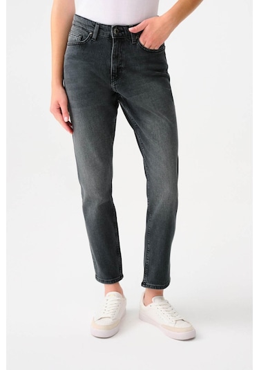 Loft Lf2037085 Kadın Mom Stealla Jean Pantolon Antra Wash