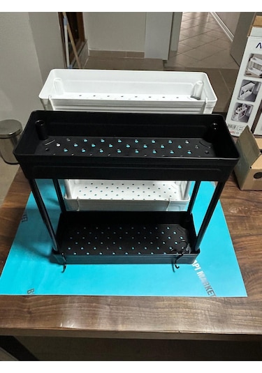 Çok Amaçlı Raf Organizer Beyaz