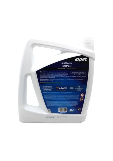 Opet Süper Mavi Dört Mevsim Koruma Antifriz 3 L
