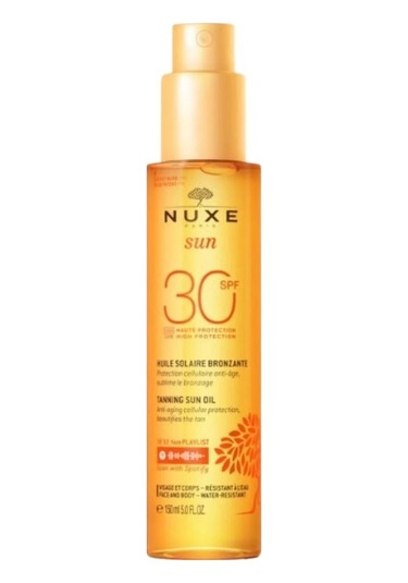 Nuxe Sun SPF 30 Bronzlaştırıcı Yüz ve Vücut Yağı 150 ML