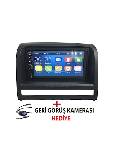 Fiat Albea Palio Double Teyp Bt-Usb-Mirrorlink Dokunmatik Ekranlı