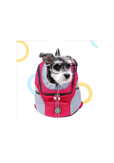 Geeksen Evcil Hayvan Sırt Çantası Taşınabilir Seyahat Çantası Ön Göğüs Çantası Taşınabil
