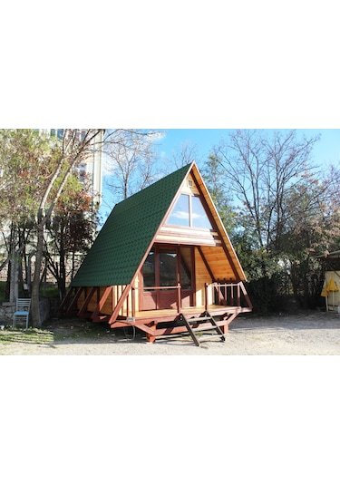 Masifev Stella Bungalov Ahşap Ev 34M2 N11.267