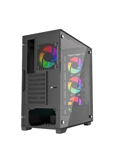 Powerboost PB-P705B 650 W 80+ Bronze Mid-Tower Oyuncu Bilgisayar Kasası