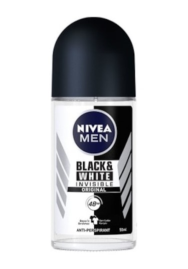 Nivea Invisible Black&White Power Erkek Roll-On Deodorant 50 ML