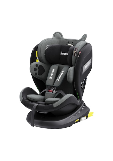 Yoyko Bear 360° Dönebilir Yatabilir Isofix 0-36 KG Oto Koltuğu