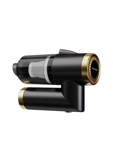 Rogfer Q8 Led Işık Kablosuz Taşınabilir El Araç Katlanabilir 9000pa Emme Vakum Süpürge Yeşil