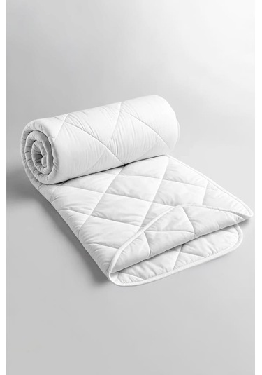 Niron Tek Kişilik Yorgan 155x215 Mikrofiber Kumaş, 200 G/m² Silikon Elyaf Dolgu Beyaz