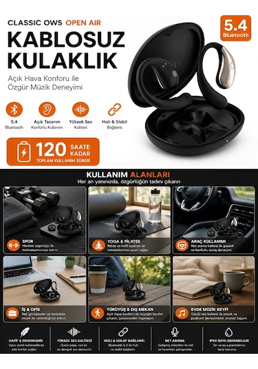 DeanB FB017 Bluetooth 5.4 Kulak İçi Kulaklık