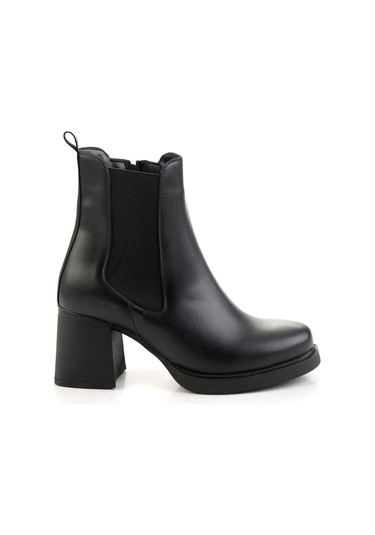 Siyah Kadın Bot & Bootie K02538036509 Siyah