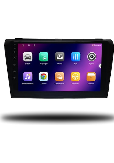 Caros Mazda 3 2004-2009 Uyumlu Android Multimedya 4gb Ram 32gb Hafıza 9"