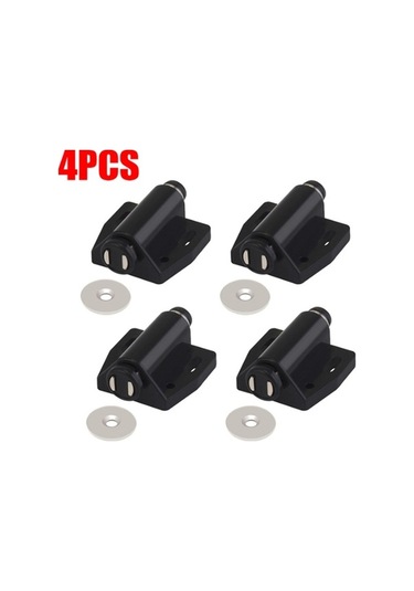 Ulzyvf Siyah Rebounder Mobilya Kapı Kapı Kapatıcı Gardırop Dolap Zl