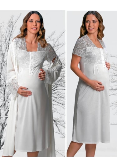 Nehirsel 3016 Hamile Lohusa Gecelik Sabahlık Tk