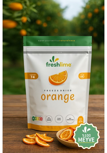 Freshlime Portakal Kuru Meyve Cipsi 20 G