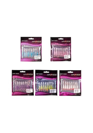 Japanese Lrf Shad 5 Cm Suni Yem