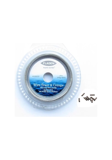 Fladen Çelik Tel Makara 10M-Siyah (471407806)