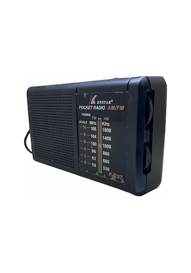 Knstar K-257 Pilli Cep Radyosu