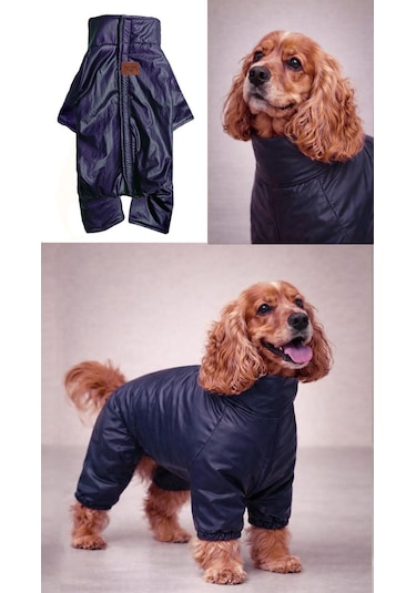 Alphadog Berry Polarlı Küçük Irk Köpek Yağmurluk Tulumu