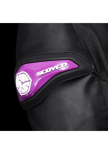 Jk153w Purple 4 Mevsim Kadın Deri Mont