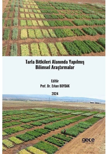 Tarla Bitkileri Alanında Yapılmış Bilimsel Araştırmalar / Prof...