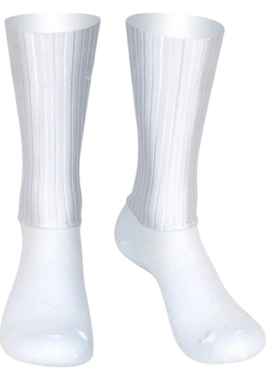 Suntek Bisiklet Çorapları Nefes Alabilir Atletik Çoraplar Dağ Beyaz