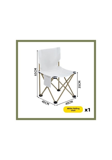 Eylem Kamp Sandalyesi Katlanabilir Sandalyeler Açık Plaj Piknik Siyah