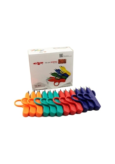 Plastik Tc-800 Iplik Temizleme Makası Plastik 12 Adet
