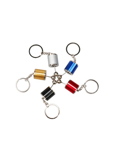 Hareketli Araba Vites Anahtarlık Altı Hız Manuel Vites Dişli Shif Çok Renkli