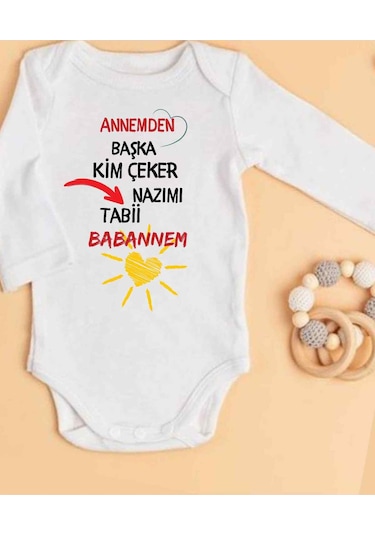 Lupi İsimli Zıbın Yazılı Bebek Zıbın Füme-açık Mor Beyaz