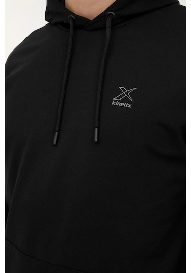 M-sn88 Bsc Hoodıe 3pr Siyah Erkek Kapsonlu Sweatshirt Siyah