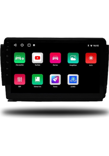 Avaydel Peugeot 208 Android Carplay Multimedya 2012-2020 6GB RAM + 64Gb Hafıza + 4 Çekirdek