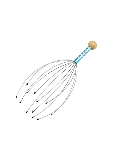 Saç Derisi Masaj Aparatı 0392 - Kafa Masajı İçin Rahatlatıcı Alet Çok Renkli