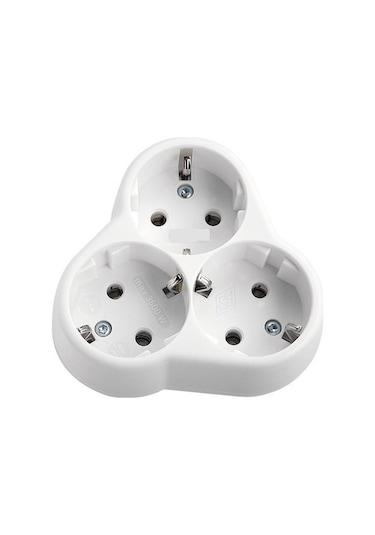 Golyat 3'lü Topraklı Yonca Priz