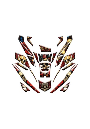 Gogo Tank Pad Full Set 010 İskelet 36 Parça - Honda Pcx 2025