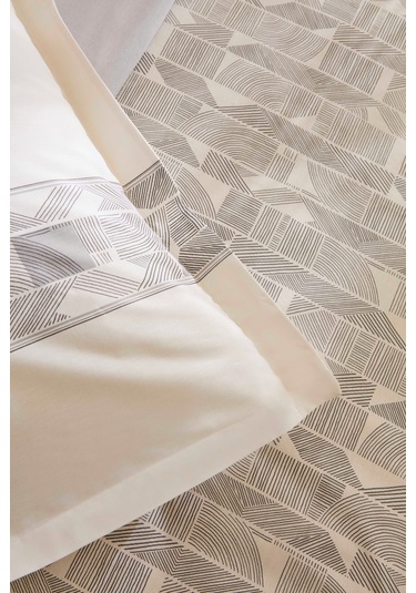 Kaşmir Home Reno %100 Pamuk Çift Kişilik Nevresim Takımı Antrasit Antrasit