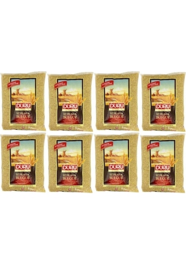 Duru İri Pilavlık Bulgur 8 x 1 KG