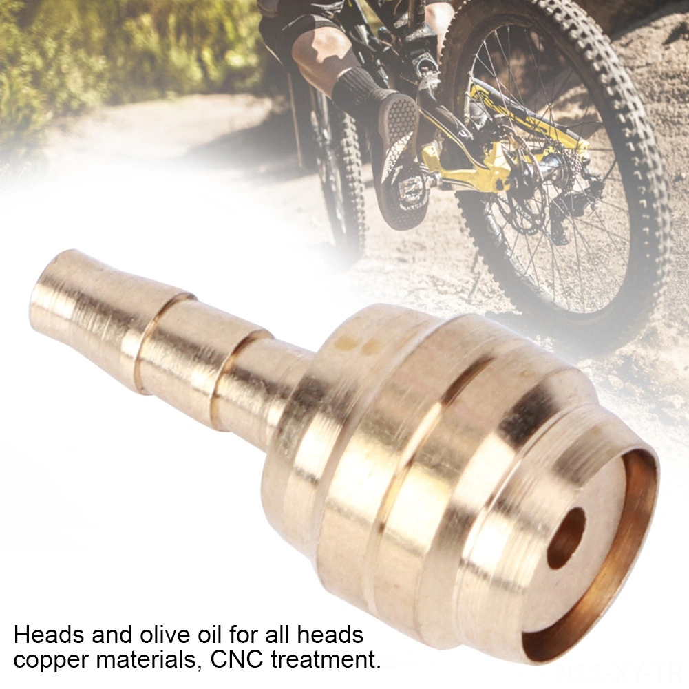 Shineyee Bisiklet Yağ İğnesi Zeytin Uçları Tamir Parçaları - Bakır Malzeme, Cnc İşleme, Mt2/4/6/8 Uyumlu, 10 Adet/ Paket