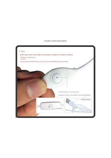 Cbtx Ta-066 Ahşap+kumaş Kademesiz Karartma Gece Lambası Usb Led Masa Lambası Ev Dekorasyonu - Ears Of Wheat